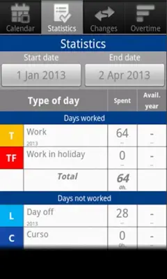 CuadraTurnos PMM Lite android App screenshot 4